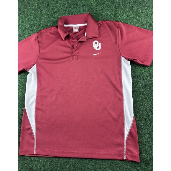 Vintage Oklahoma University Sooners Polo Shirt - Picture 2 of 4
